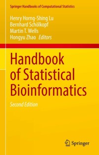 表紙画像: Handbook of Statistical Bioinformatics 2nd edition 9783662659014