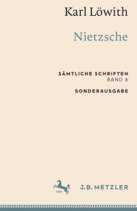 صورة الغلاف: Karl Löwith: Nietzsche 9783662659380