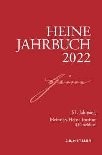 Imagen de portada: Heine-Jahrbuch 2022 9783662661437