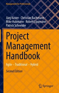 Cover image: Project Management Handbook 2nd edition 9783662662106