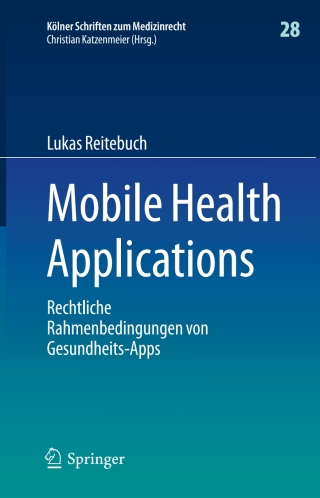 Cover image: Mobile Health Applications 9783662662533