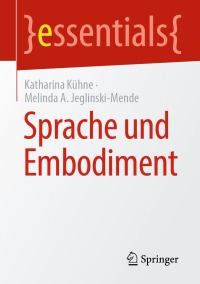 Cover image: Sprache und Embodiment 9783662663844