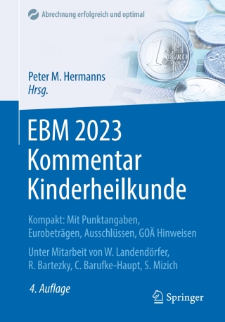 Imagen de portada: EBM 2023 Kommentar Kinderheilkunde 4th edition 9783662664018