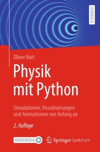 Cover image: Physik mit Python 2nd edition 9783662664537