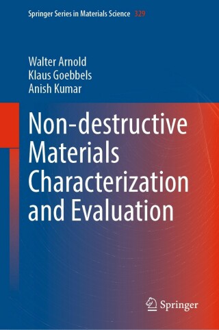 表紙画像: Non-destructive Materials Characterization and Evaluation 9783662664872