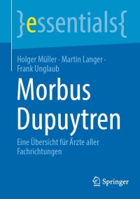 Cover image: Morbus Dupuytren 9783662667101