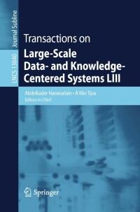 Cover image: Transactions on Large-Scale Data- and Knowledge-Centered Systems LIII 9783662668627