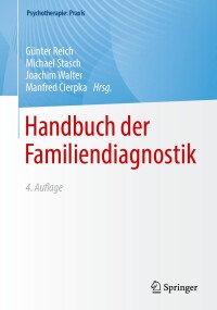 Cover image: Handbuch der Familiendiagnostik 4th edition 9783662668788