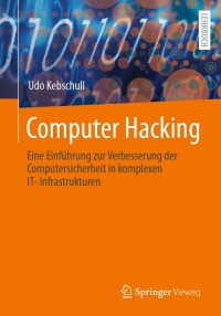 Cover image: Computer Hacking 9783662670293