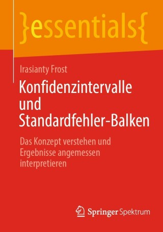 Cover image: Konfidenzintervalle und Standardfehler-Balken 9783662670972