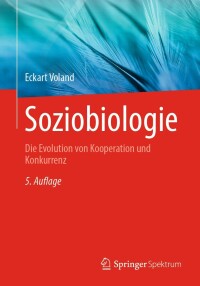 Cover image: Soziobiologie 5th edition 9783662671351
