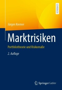 Cover image: Marktrisiken 2nd edition 9783662671450