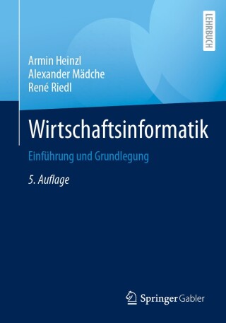 Cover image: Wirtschaftsinformatik 5th edition 9783662673911