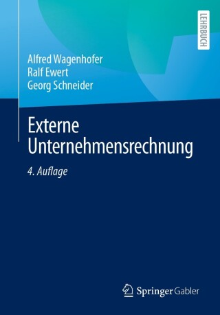Cover image: Externe Unternehmensrechnung 4th edition 9783662674086