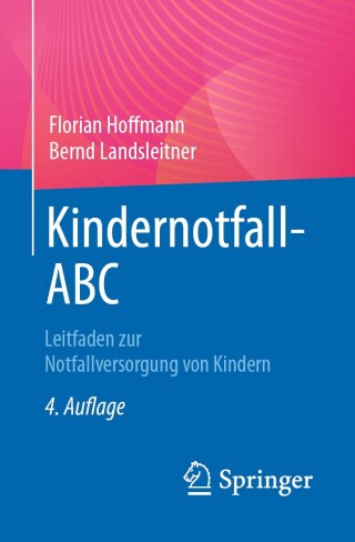 Imagen de portada: Kindernotfall-ABC 4th edition 9783662674598