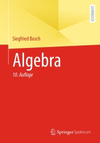 Titelbild: Algebra 10th edition 9783662674635