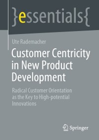 Cover image: Customer Centricity in New Product Development 9783662676967