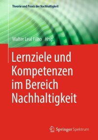 Omslagafbeelding: Lernziele und Kompetenzen im Bereich Nachhaltigkeit 9783662677391