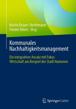 Omslagafbeelding: Kommunales Nachhaltigkeitsmanagement 9783662679159