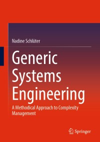 Cover image: Generic Systems Engineering 9783662679937