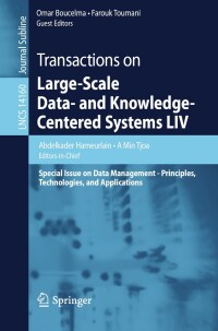 表紙画像: Transactions on Large-Scale Data- and Knowledge-Centered Systems LIV 9783662680131
