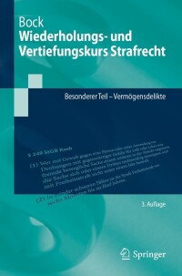 表紙画像: Wiederholungs- und Vertiefungskurs Strafrecht 3rd edition 9783662681022