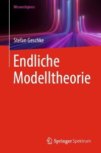 Imagen de portada: Endliche Modelltheorie 9783662683217