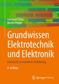 Imagen de portada: Grundwissen Elektrotechnik und Elektronik 8th edition 9783662684580