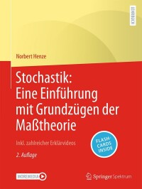 Cover image: Stochastik: Eine Einführung mit Grundzügen der Maßtheorie 2nd edition 9783662686485