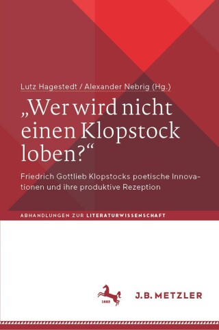 Cover image: „Wer wird nicht einen Klopstock loben?“ 9783662686522