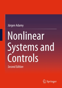 Cover image: Nonlinear Systems and Controls 2nd edition 9783662686898