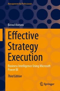 Cover image: Effective Strategy Execution 3rd edition 9783662688069