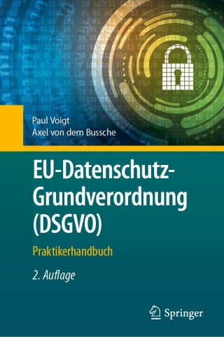 Cover image: EU-Datenschutz-Grundverordnung (DSGVO) 2nd edition 9783662688199