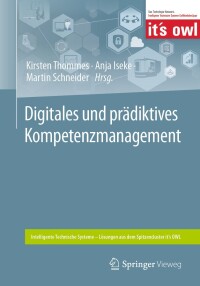 Cover image: Digitales und prädiktives Kompetenzmanagement 9783662688373