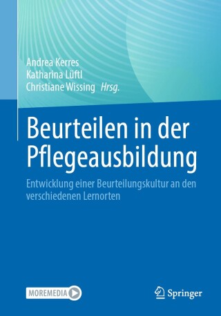 Cover image: Beurteilen in der Pflegeausbildung 9783662689288