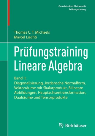 Cover image: Prüfungstraining Lineare Algebra 9783662689417