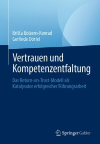 Cover image: Vertrauen und Kompetenzentfaltung 9783662690932