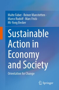 Cover image: Sustainable Action in Economy and Society 9783662691212