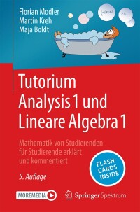 Titelbild: Tutorium Analysis 1 und Lineare Algebra 1 5th edition 9783662692325