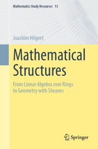 Cover image: Mathematical Structures 9783662694114