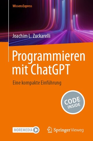 Cover image: Programmieren mit ChatGPT 9783662694329