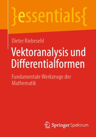 Cover image: Vektoranalysis und Differentialformen 9783662696637
