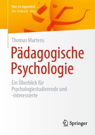 Cover image: Pädagogische Psychologie 9783662698099