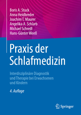 Cover image: Praxis der Schlafmedizin 4th edition 9783662700303