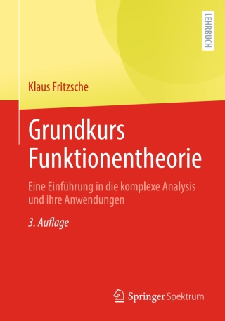 Cover image: Grundkurs Funktionentheorie 3rd edition 9783662700921