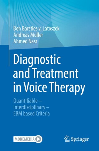 Cover image: Diagnostic and Treatment in Voice Therapy 9783662701614