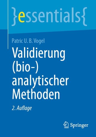 Cover image: Validierung (bio-)analytischer Methoden 2nd edition 9783662703625