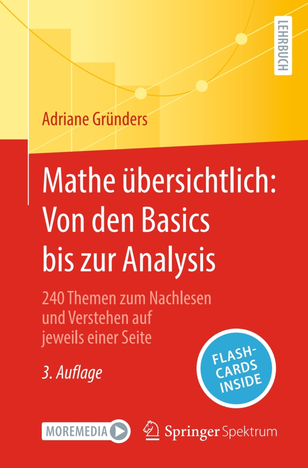 Mathe übersichtlich: Von den Basics bis zur Analysis 240 Themen zum Nachlesen und Verstehen auf jeweils einer Seite 3rd Edition