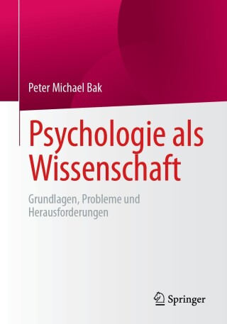 Cover image: Psychologie als Wissenschaft 9783662711804