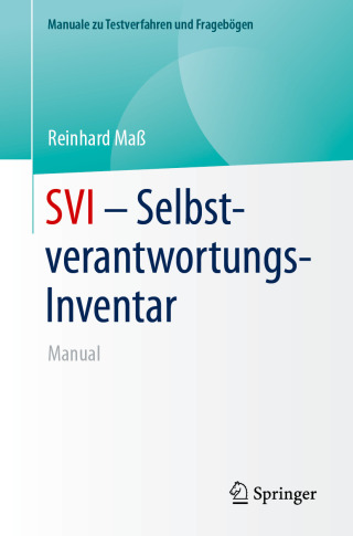 Cover image: SVI - Selbstverantwortungs-Inventar 9783662712269